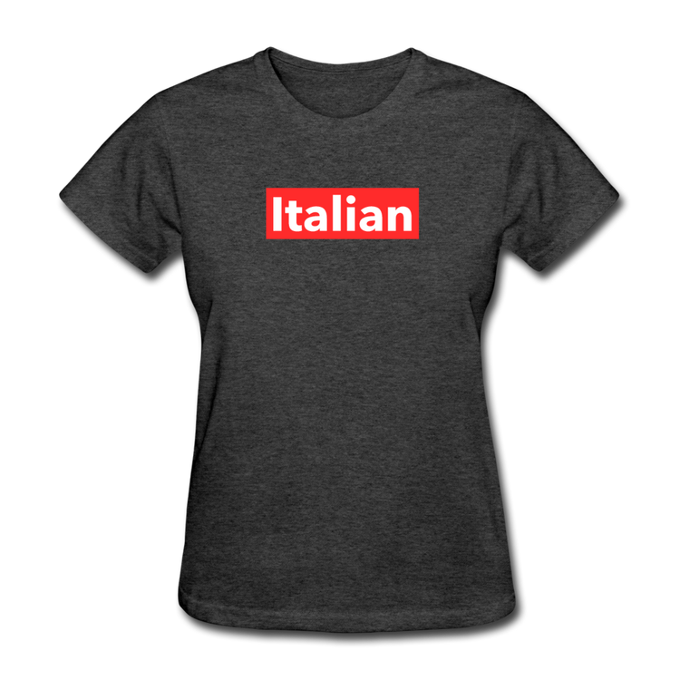 Italian red Women's T-Shirt - heather black