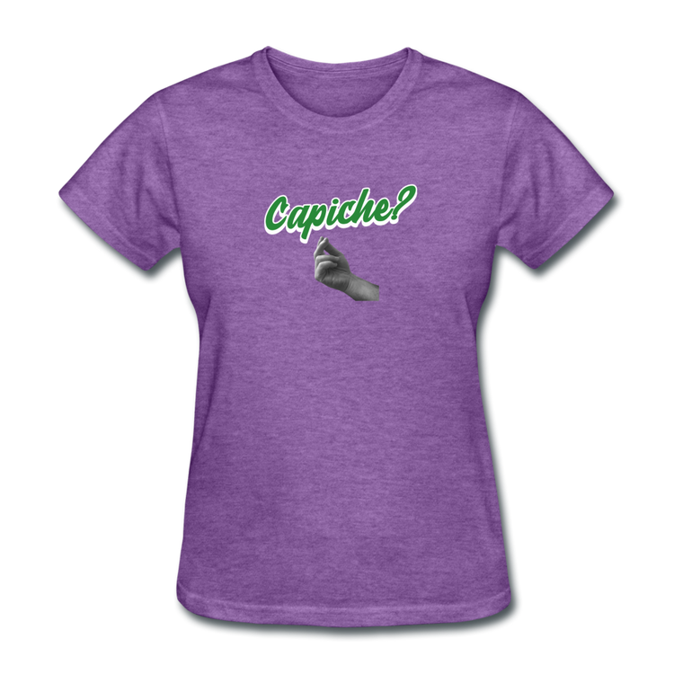 Capiche? Women's T-Shirt - purple heather