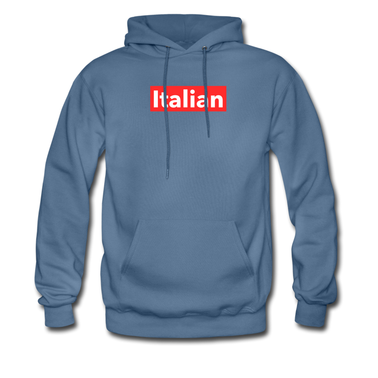 Italian red Unisex Hoodie - denim blue
