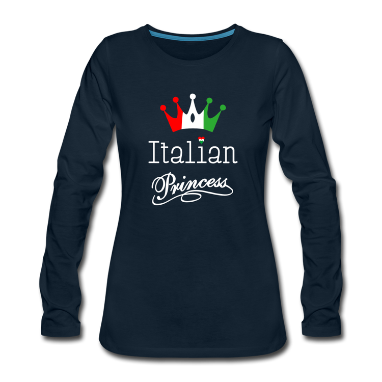 Italian Princes Women's Longsleeve - deep navy