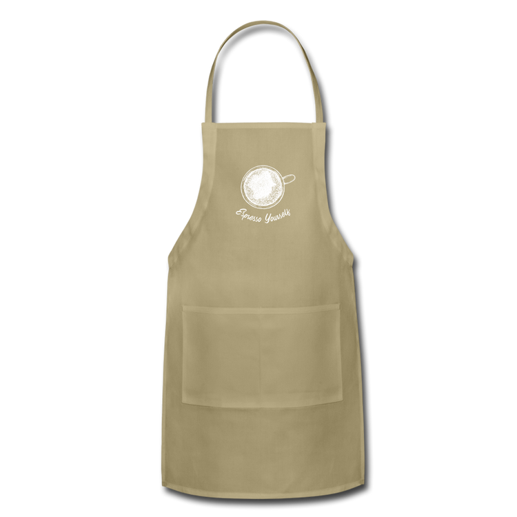 Esspresso yourself Apron - khaki