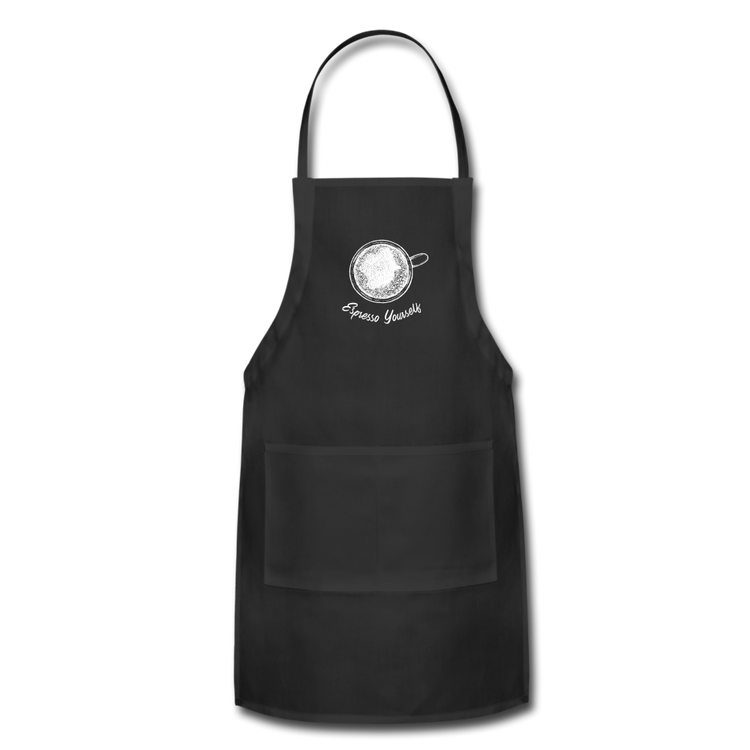 Esspresso yourself Apron - black