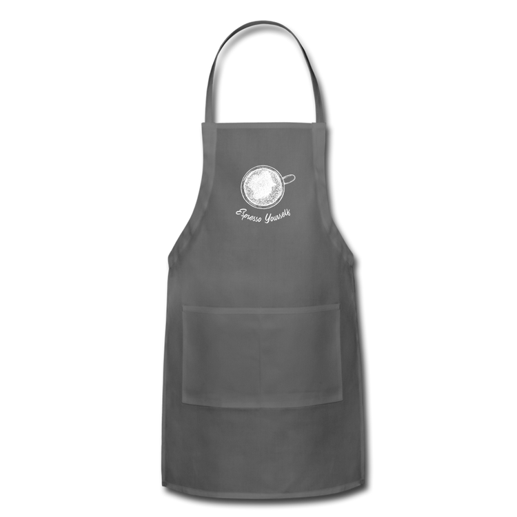 Esspresso yourself Apron - charcoal