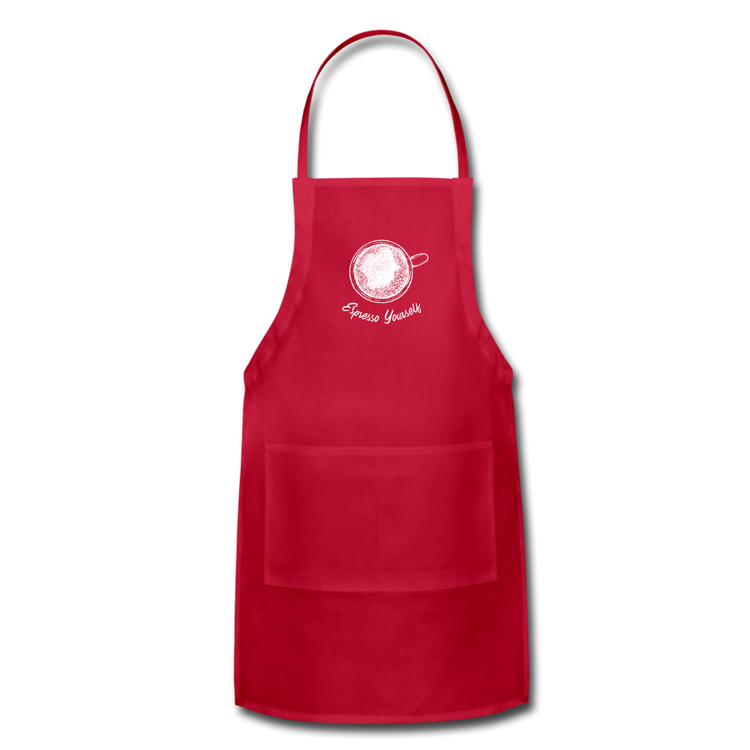 Esspresso yourself Apron - red