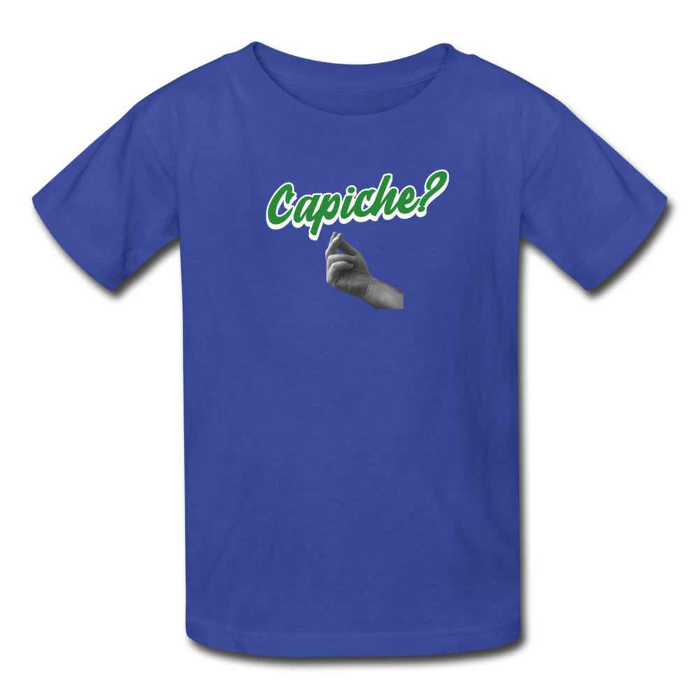 CAPICHE? Kids' T-Shirt - royal blue