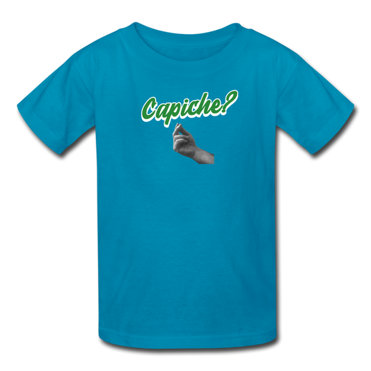 CAPICHE? Kids' T-Shirt - turquoise