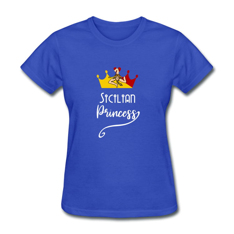 Sicilian Princess Women's T-Shirt - royal blue