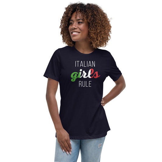 Italian Girls Rule Women's T-Shirt