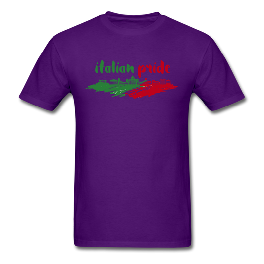 Italian Pride T-shirt - purple