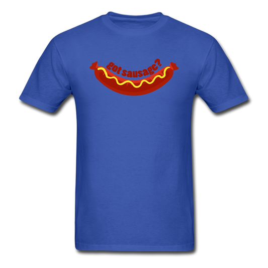 Got Sausage? T-shirt - royal blue