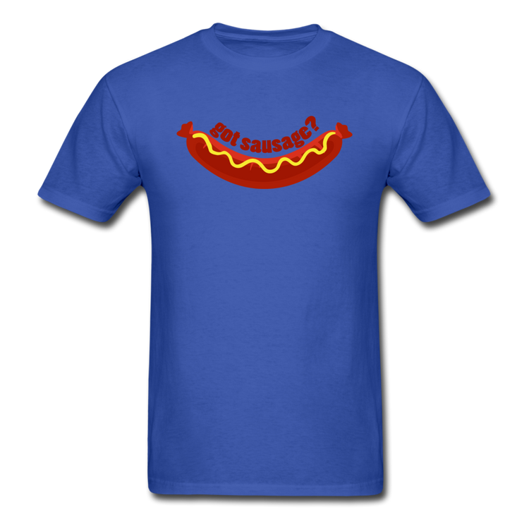 Got Sausage? T-shirt - royal blue