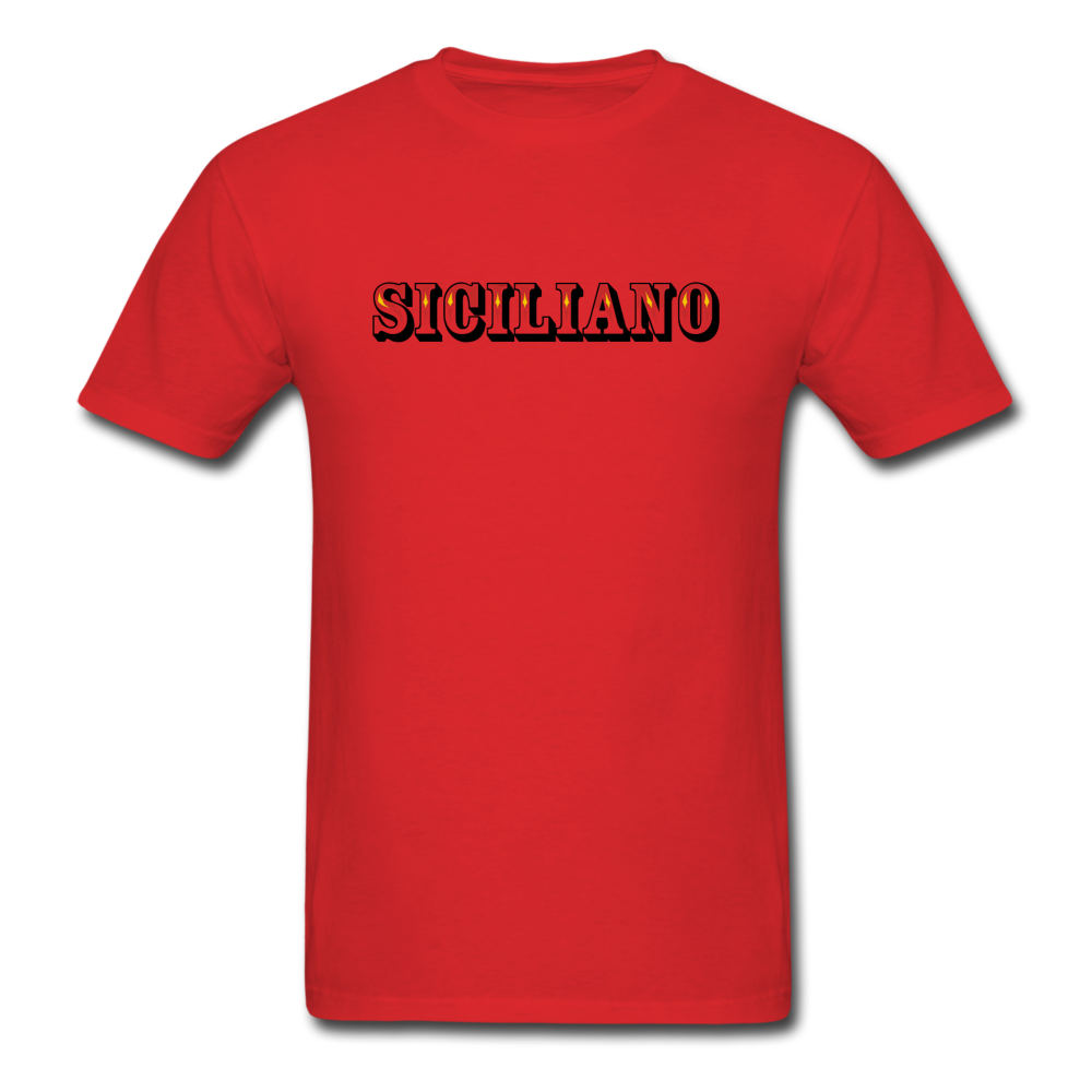 Siciliano T-shirt - red