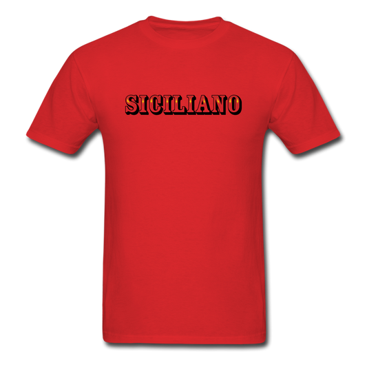 Siciliano T-shirt - red