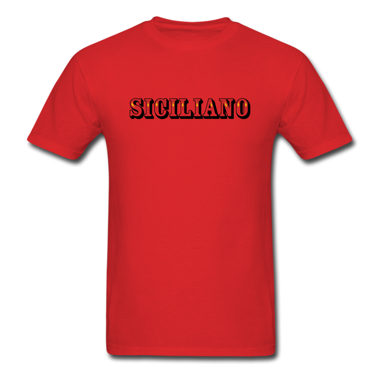 Siciliano T-shirt - red