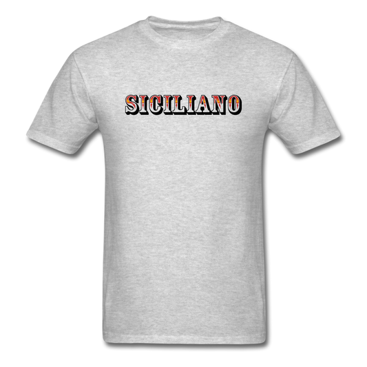 Siciliano T-shirt - heather gray