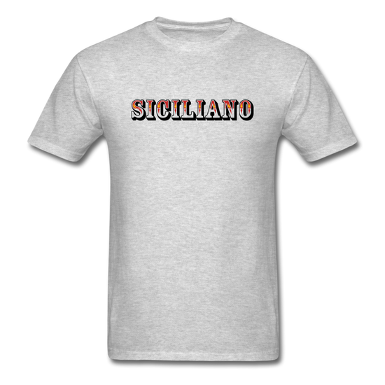 Siciliano T-shirt - heather gray