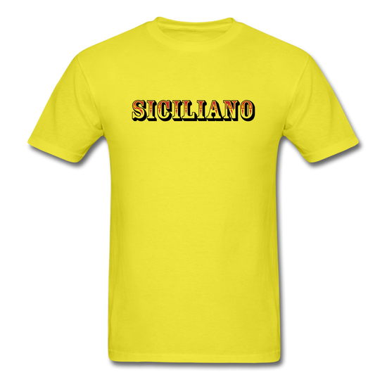 Siciliano T-shirt - yellow