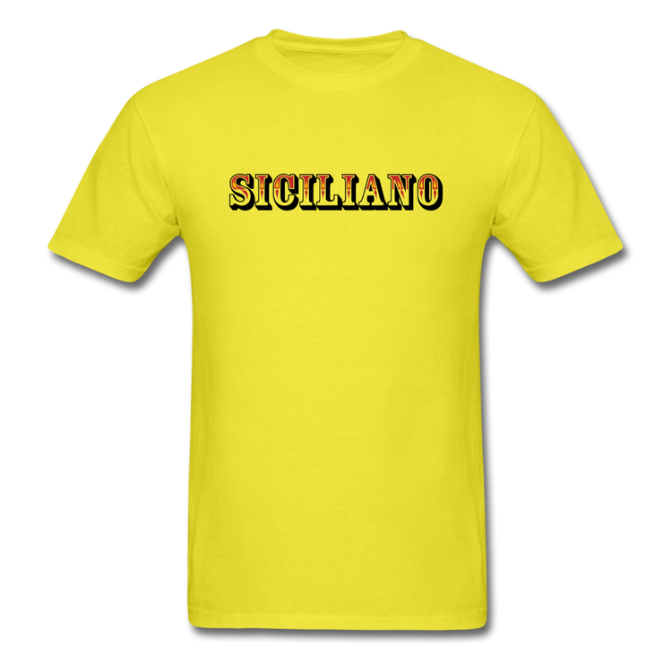 Siciliano T-shirt - yellow