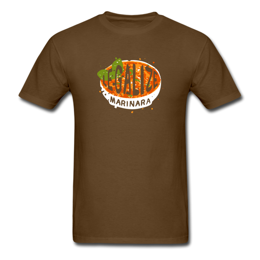 Legalize marinara Italians T-shirt - brown