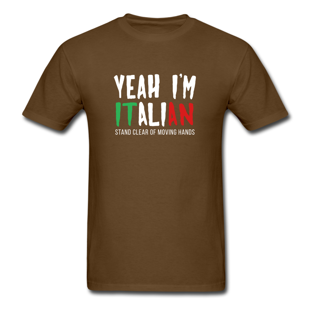 Yeah I'm Italian T-shirt - black