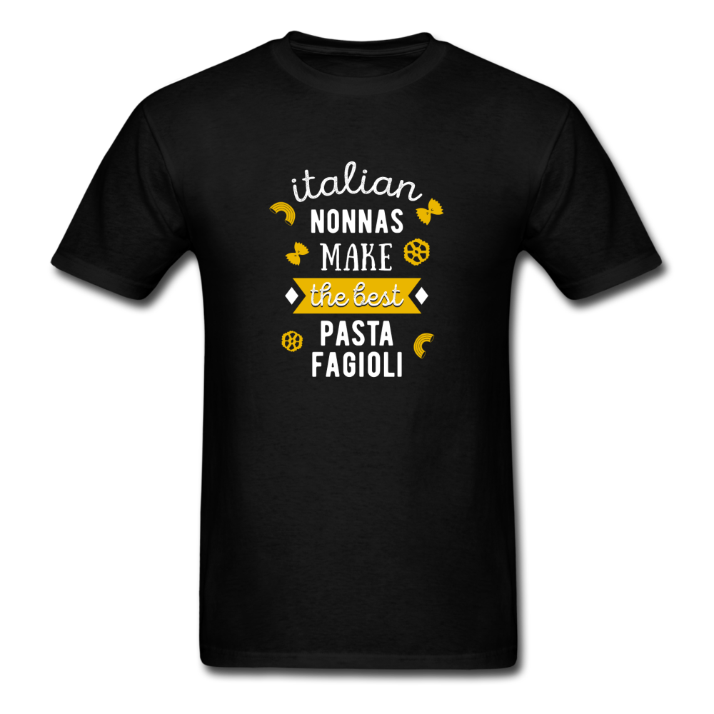 Italian nonnas make the best pasta fagioli T-shirt - black
