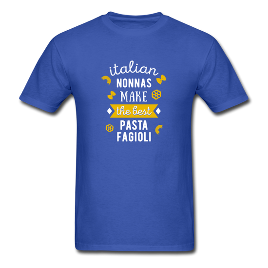 Italian nonnas make the best pasta fagioli T-shirt - royal blue