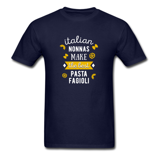 Italian nonnas make the best pasta fagioli T-shirt - navy