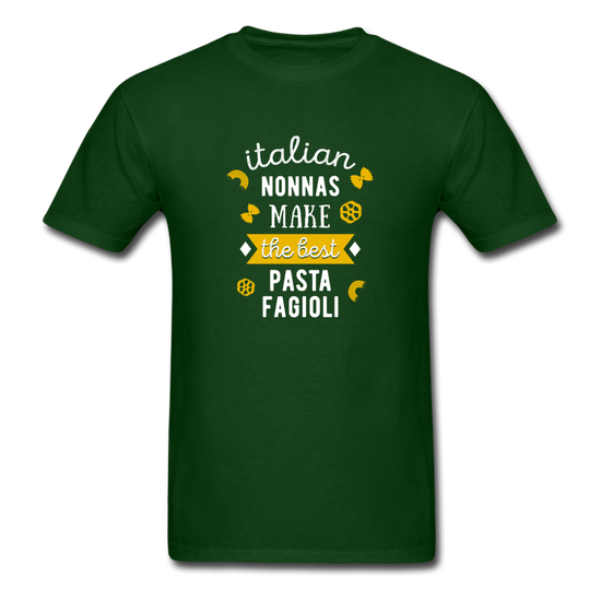 Italian nonnas make the best pasta fagioli T-shirt - forest green