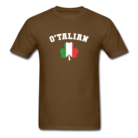 O'talian St. Patrick's T-shirt - brown