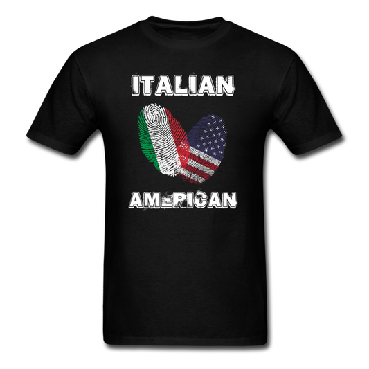 Italian American T-shirt - black