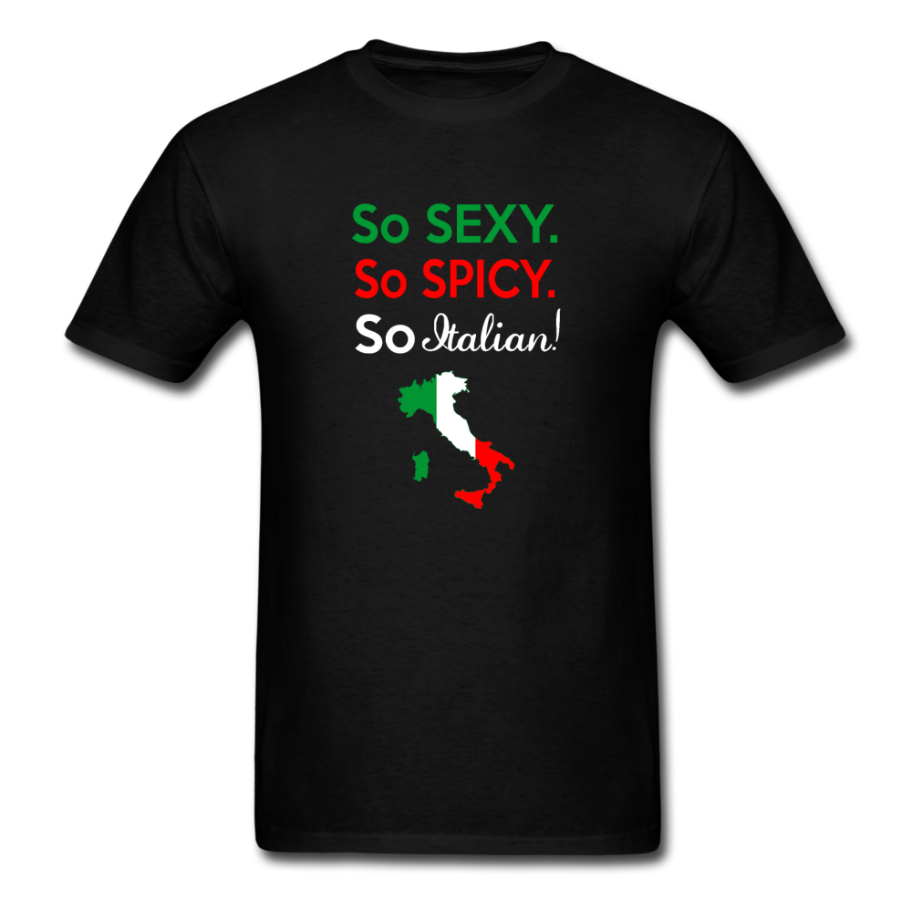 So sexy, So Italian T-shirt - black