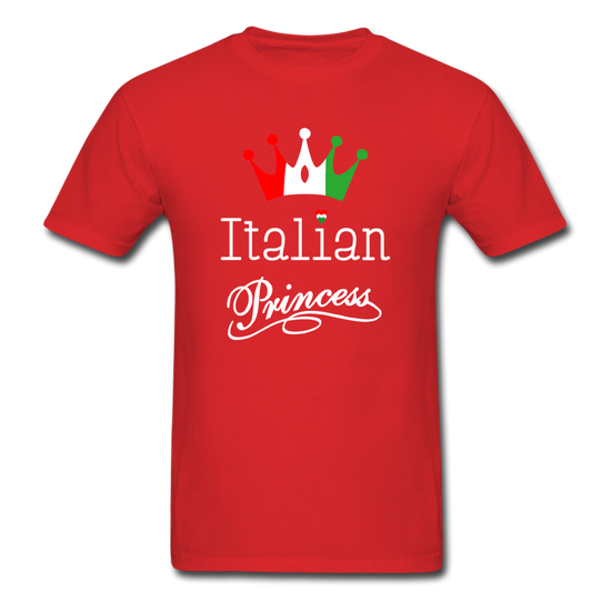 Italian Princes T-shirt - red