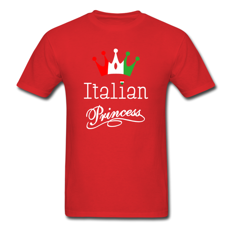 Italian Princes T-shirt - red