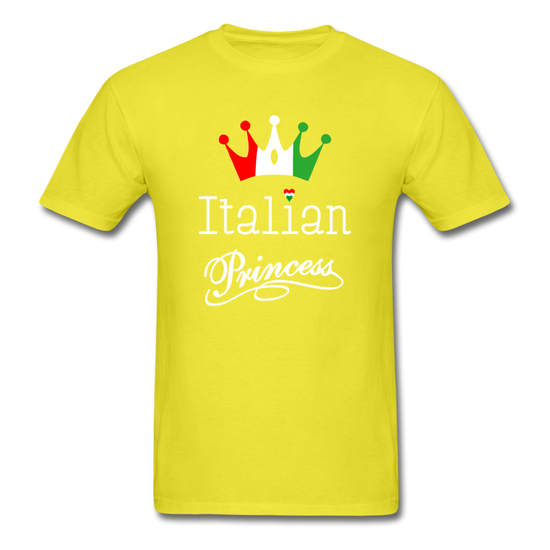 Italian Princes T-shirt - yellow