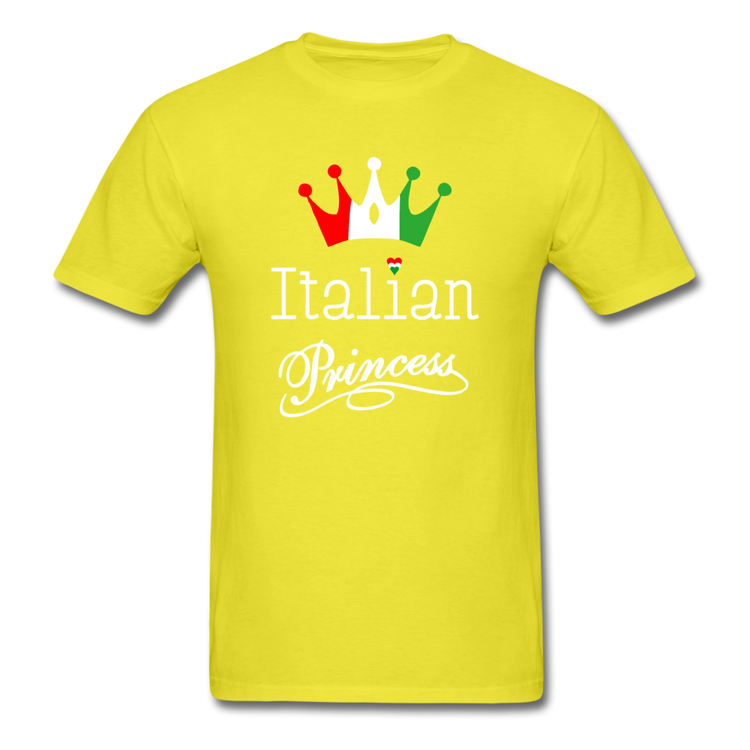 Italian Princes T-shirt - yellow