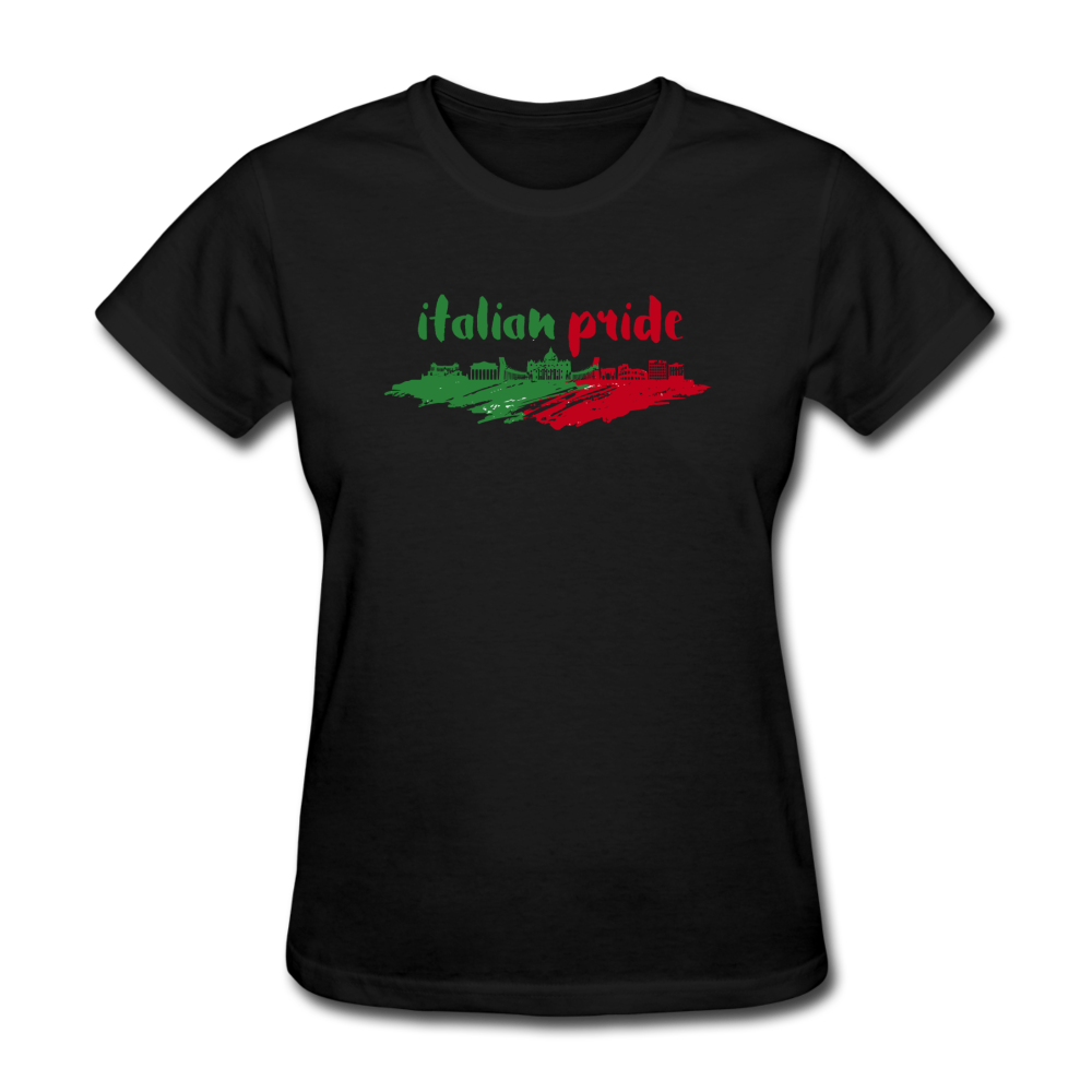 Italian Pride Women's T-Shirt - black