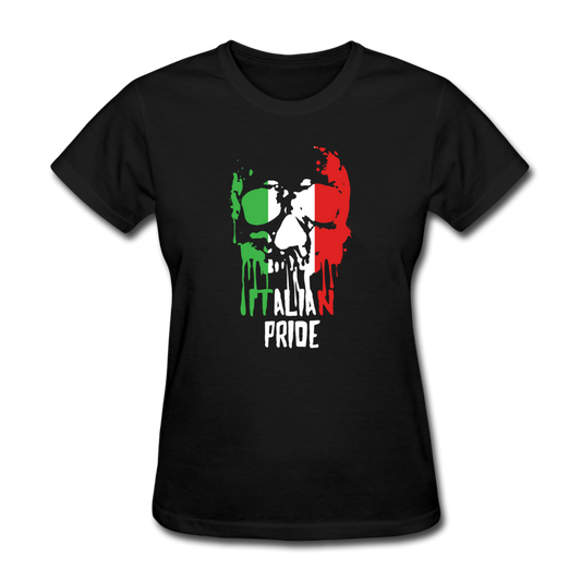 Italian Pride Women's T-Shirt - black