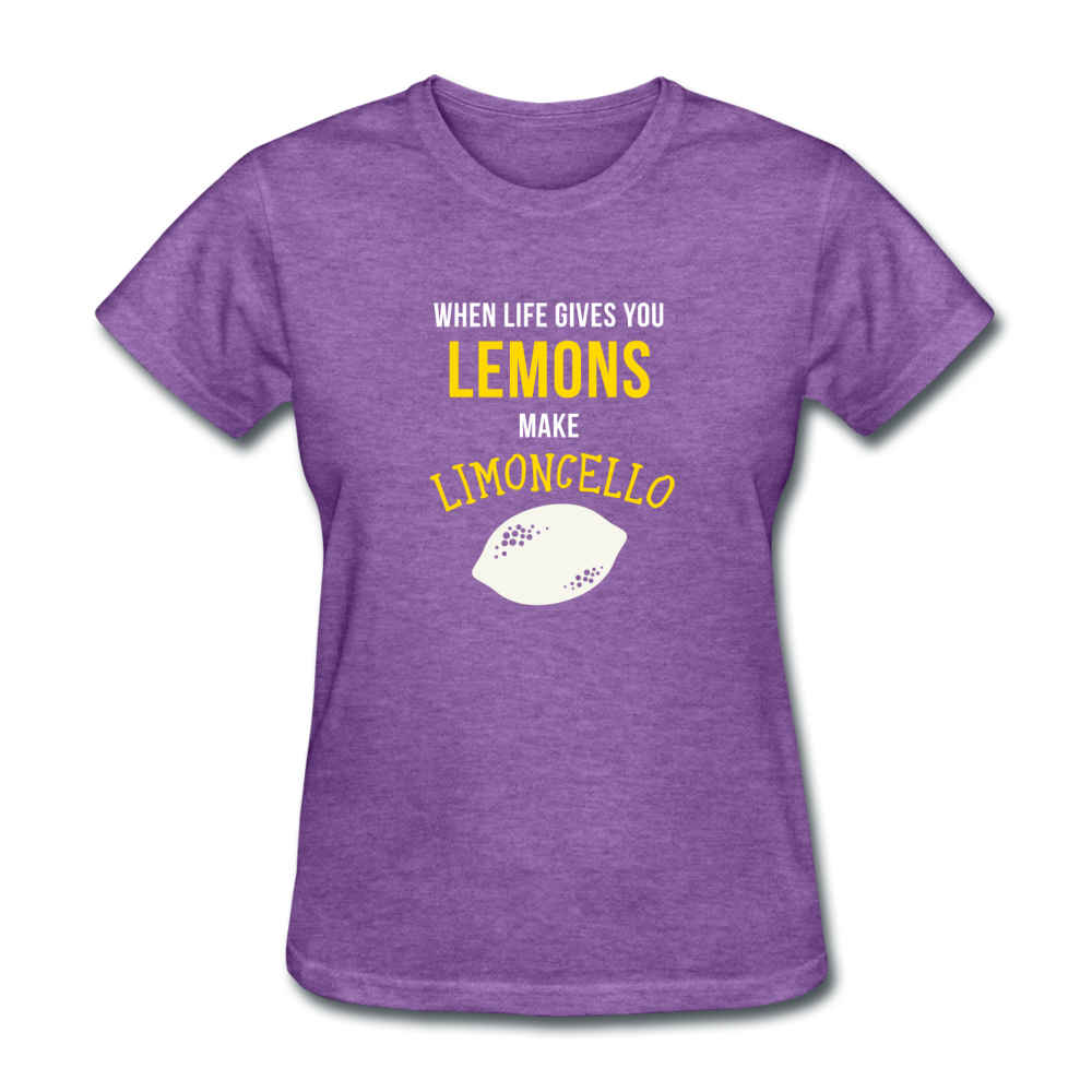 When life gives you lemons make Limoncello Women's T-Shirt - black