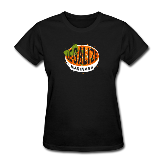 Legalize marinara Italians Women's T-Shirt - black