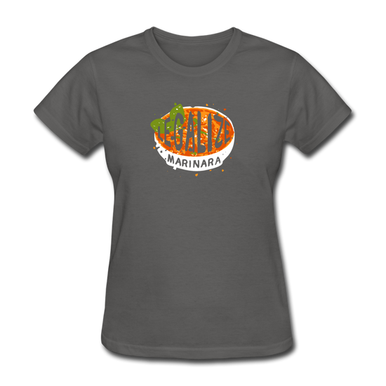 Legalize marinara Italians Women's T-Shirt - charcoal