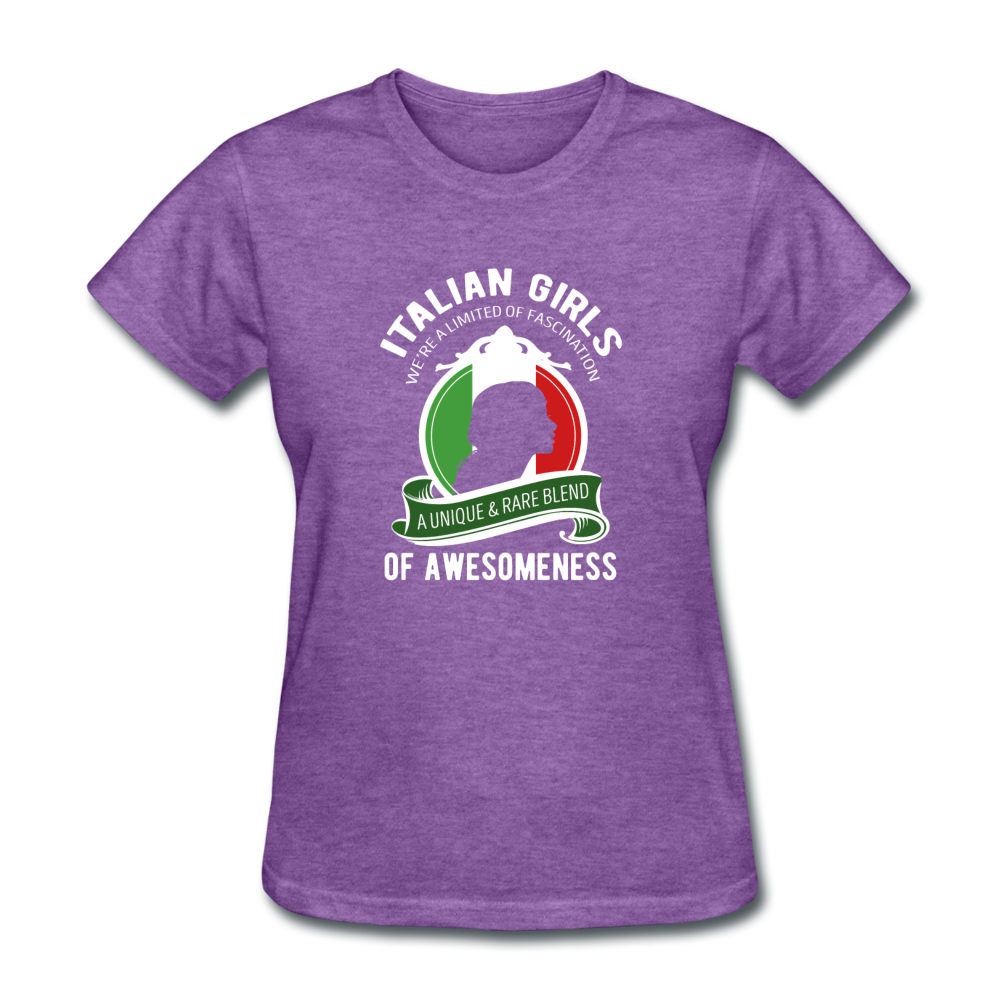 Italian Girls a unique & rare blend Women's T-Shirt - black