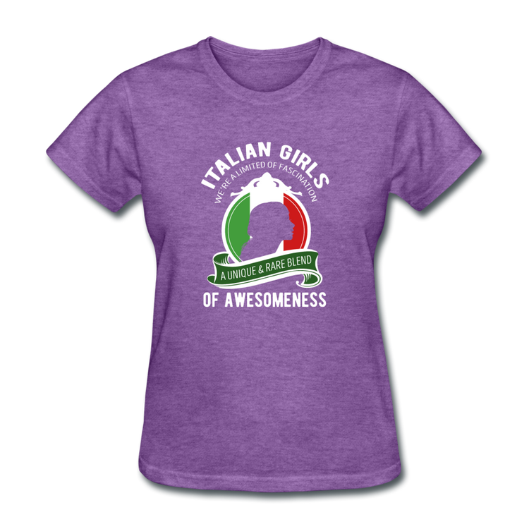 Italian Girls a unique & rare blend Women's T-Shirt - purple heather