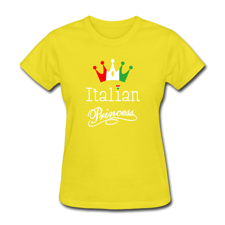 Italian Princes Women's T-Shirt - yellow