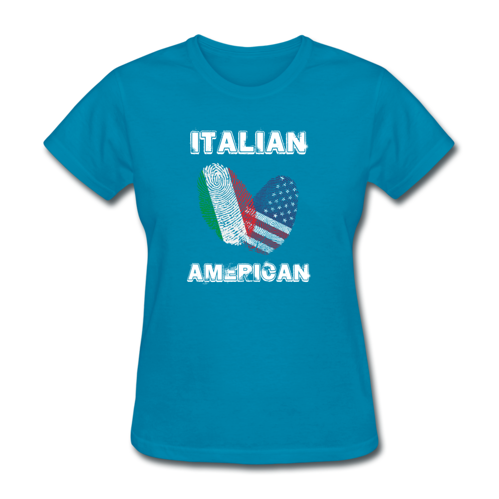 Italian American Women's T-Shirt - black