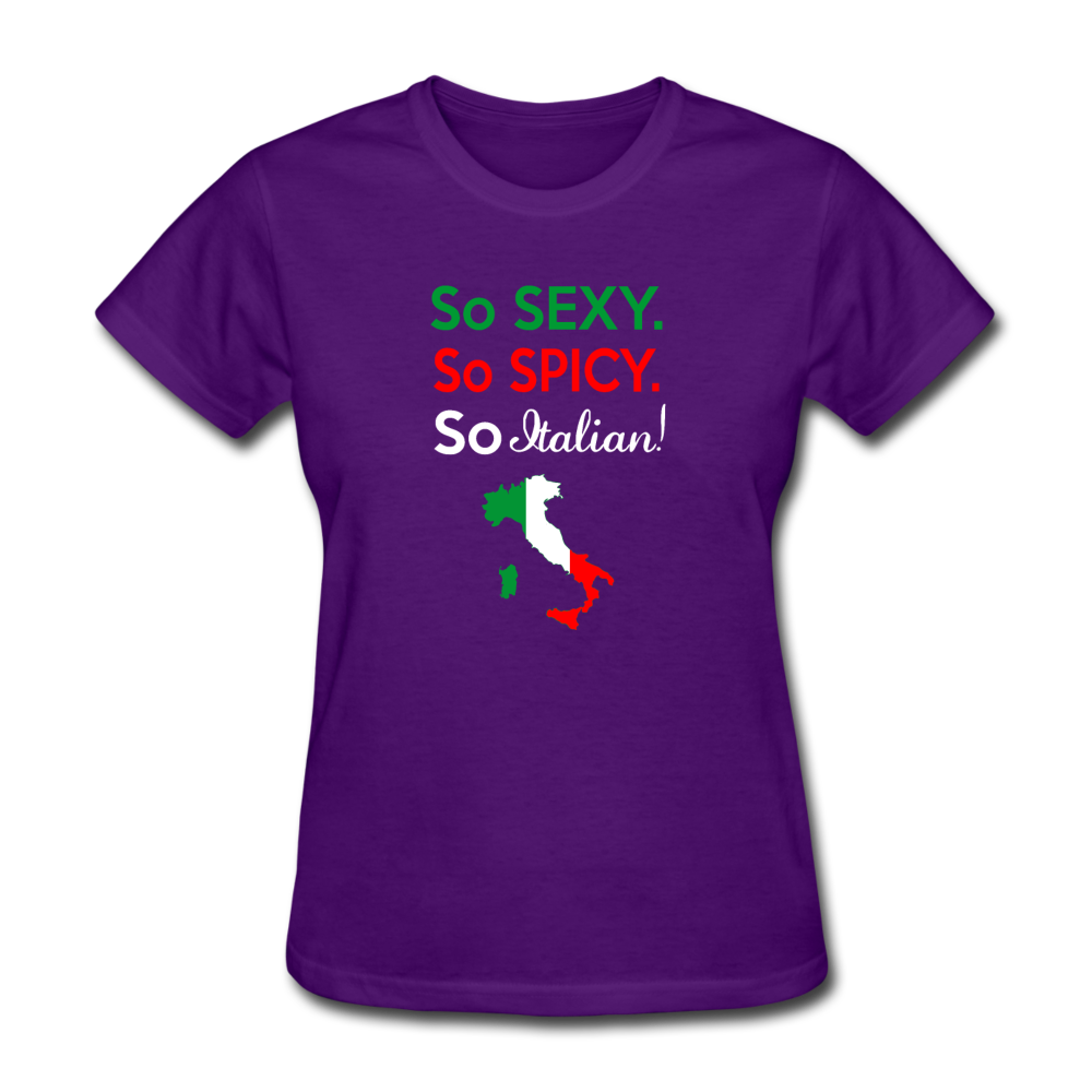 So sexy, So Italian Women's T-Shirt - purple