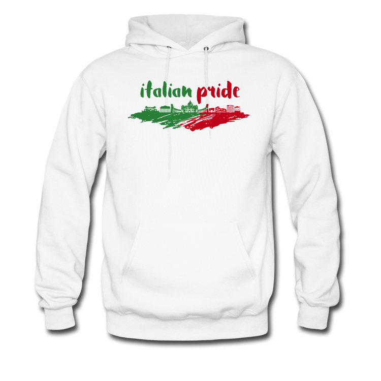 Italian Pride Unisex Hoodie - white