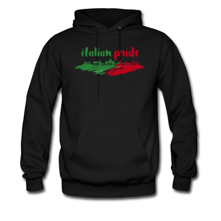 Italian Pride Unisex Hoodie - black