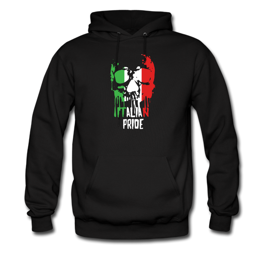 Italian Pride Unisex Hoodie - black