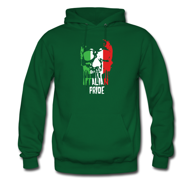 Italian Pride Unisex Hoodie - forest green