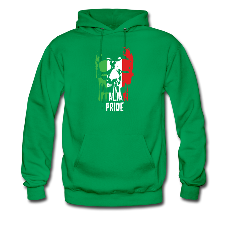 Italian Pride Unisex Hoodie - kelly green